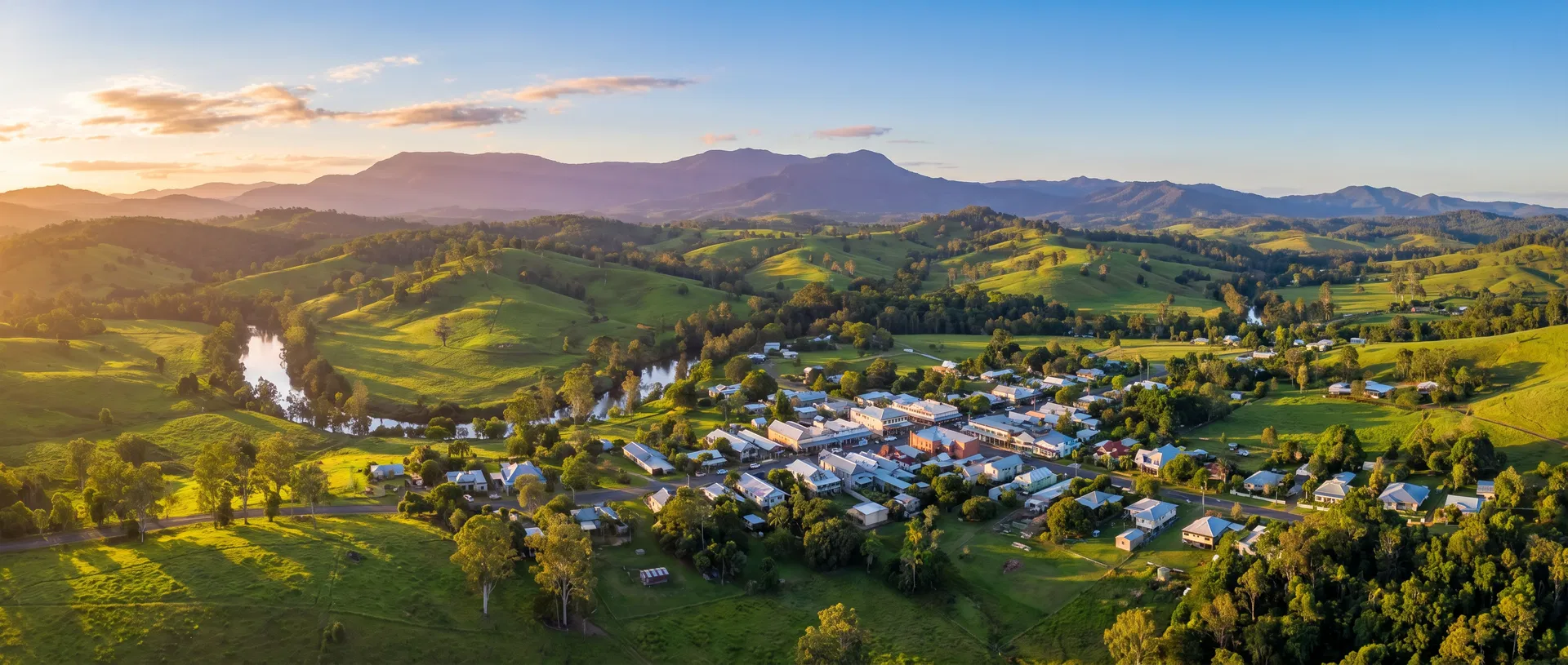 Gympie Views — render of contemporary townhouses
